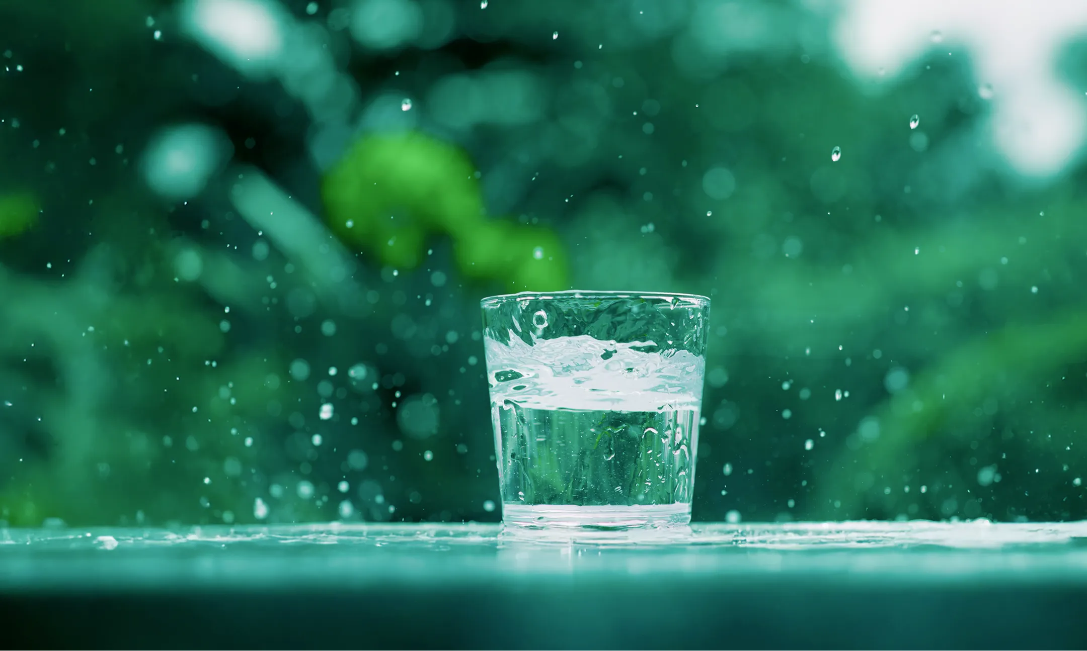 清潔な水と空気のイメージ画像