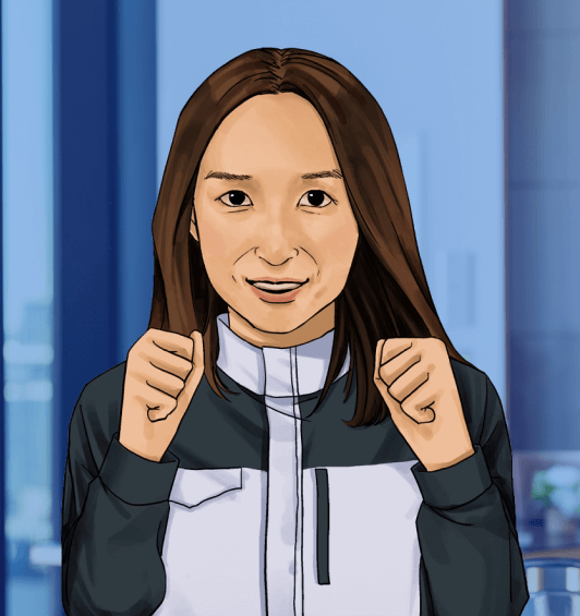 事務 U.Yのイラスト